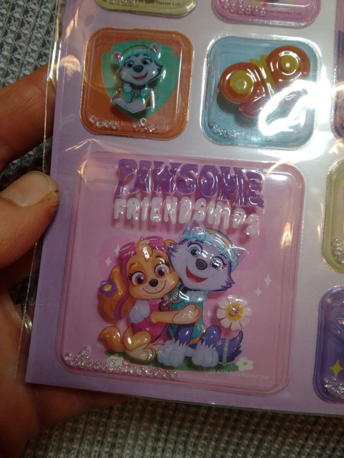 Autocollants reliefs 3D Paw Patrol/ Pat'Patrouille - photo numéro 6