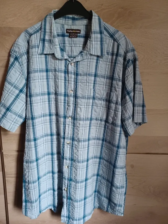Chemise homme 2XL neuve sans repassage - photo numéro 3