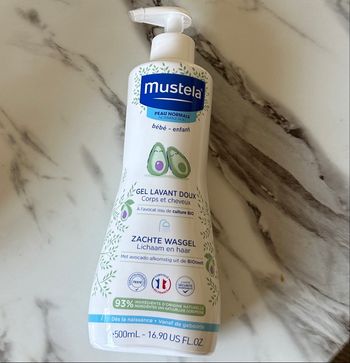 Mustela gel lavant corps cheveux 