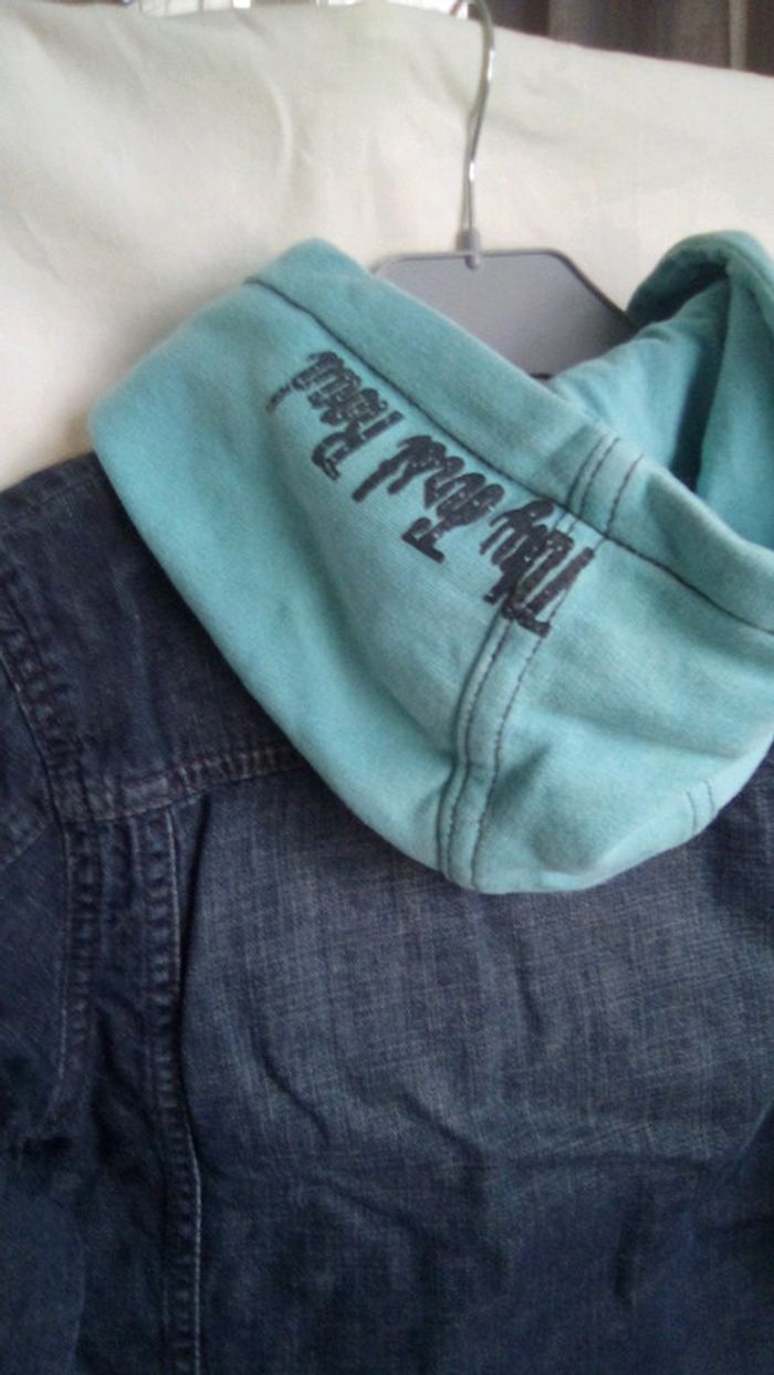 Veste en jean à capuche "NKY" - photo numéro 12