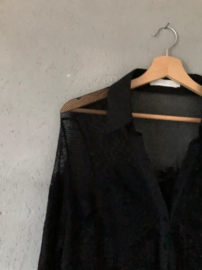 Chemisier en dentelle taille L 🌻 - photo numéro 3