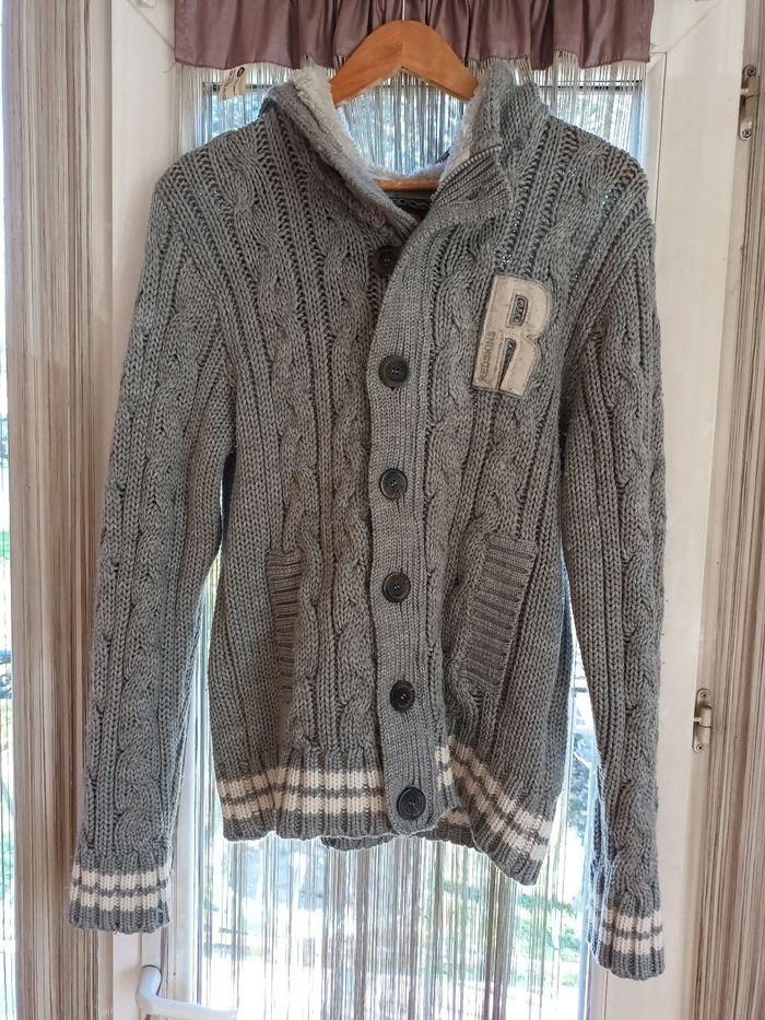 Veste gilet vhaud laine 👨  taille L