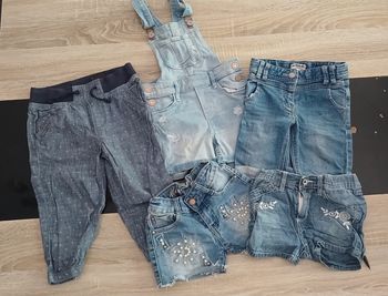 Lot shorts + pantalon