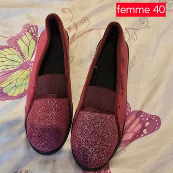 Chausson femme 40