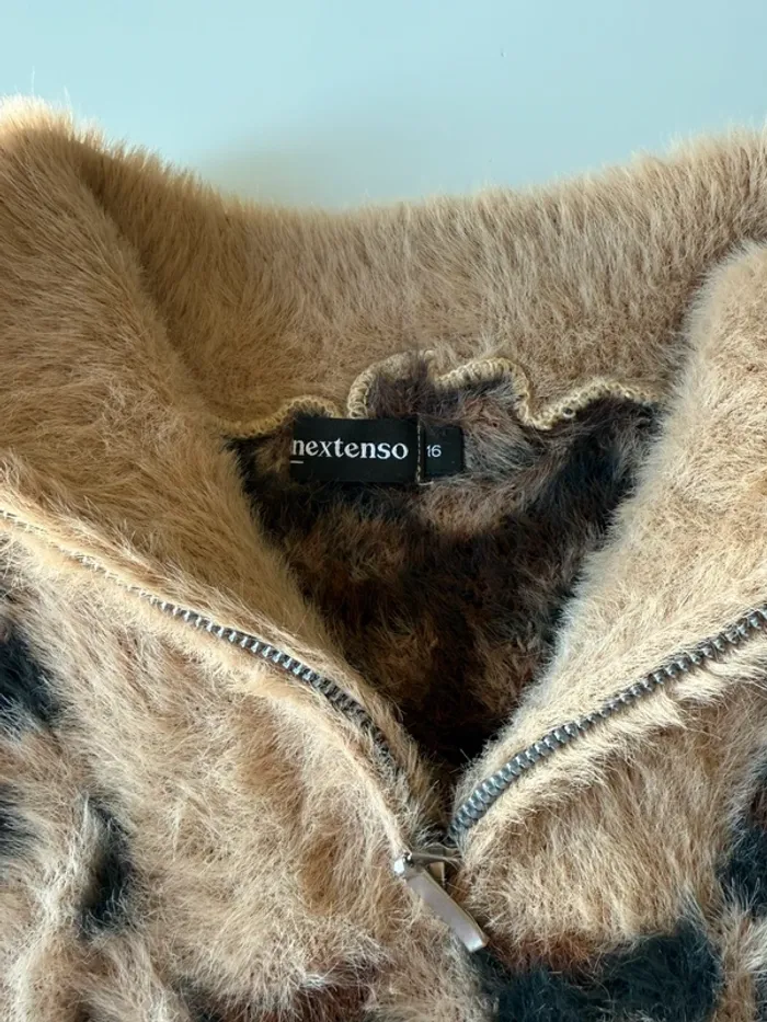 Pull très doux léopard in extenso - photo numéro 6