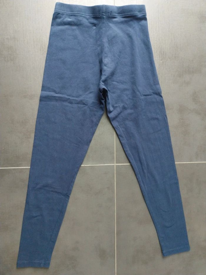 Legging fille 10 ans bleu marine - photo numéro 3