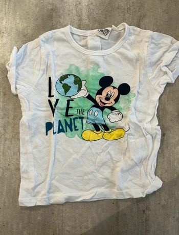 T-shirt garçon Mickey 12 mois