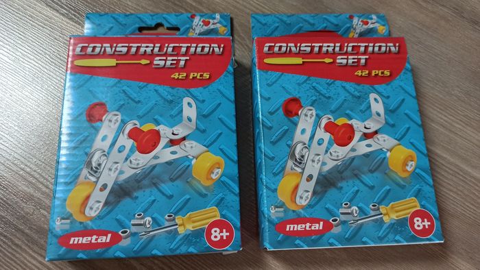 Lot de 2 jeux de construction métal - photo numéro 2