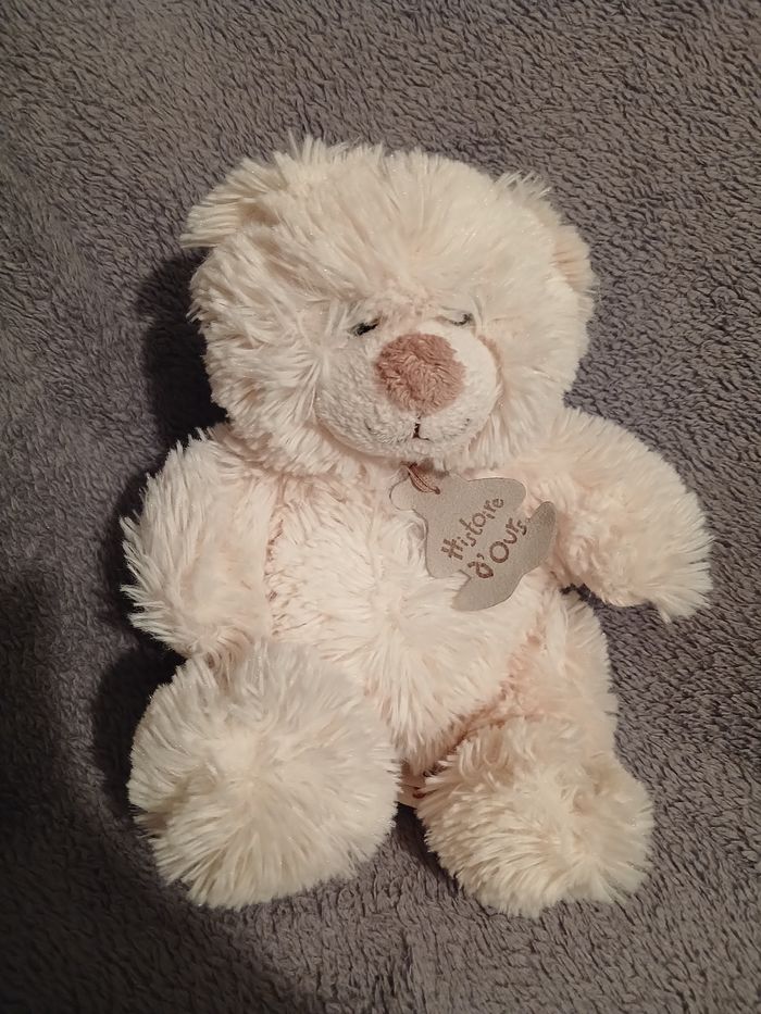 Peluche ours histoire d'ours