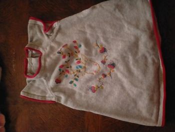 T-shirt robe 6 mois 67 cm