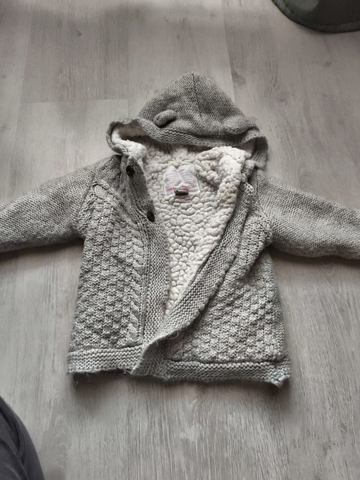 Veste épaisse grise