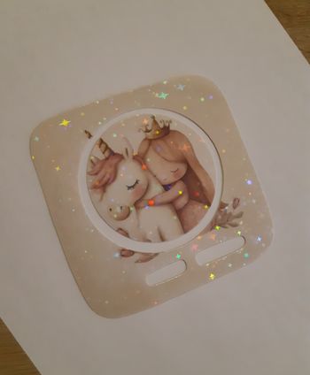 Stickers protection toniebox licorne 