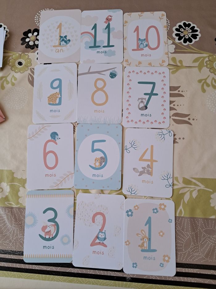 Coffret de 12 cartes étapes - photo numéro 2