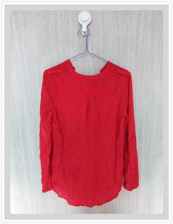 Blouse à pois, Zara - photo numéro 5