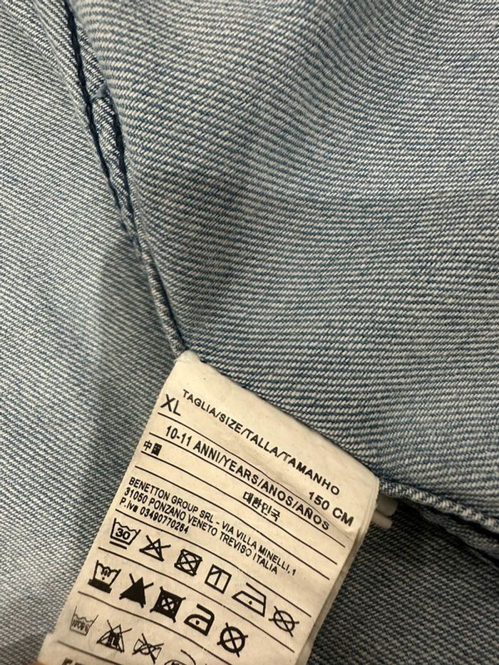 Chemise Jeans Benetton - photo numéro 3