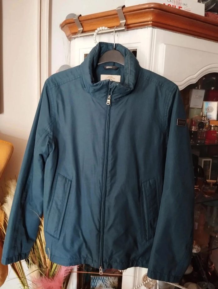 🌿Blouson Bleu Pétrole Unisexe Collection Vintage Aigle Taille 38/40🌿 - photo numéro 14