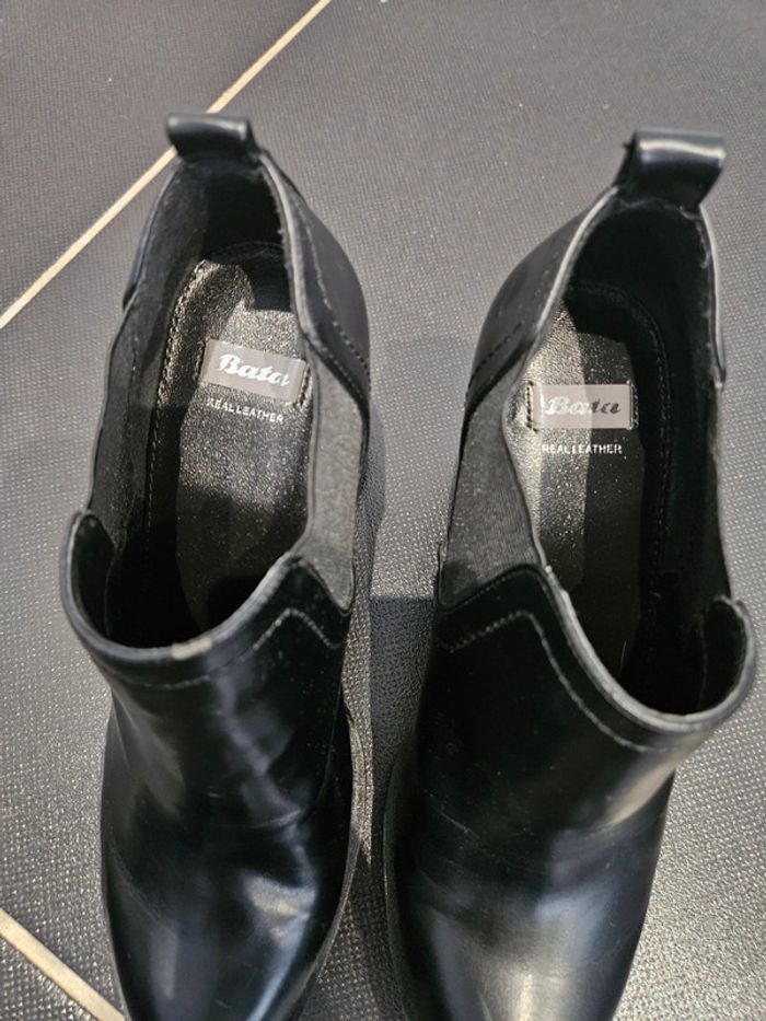 Boots noir Bata T37 - photo numéro 4