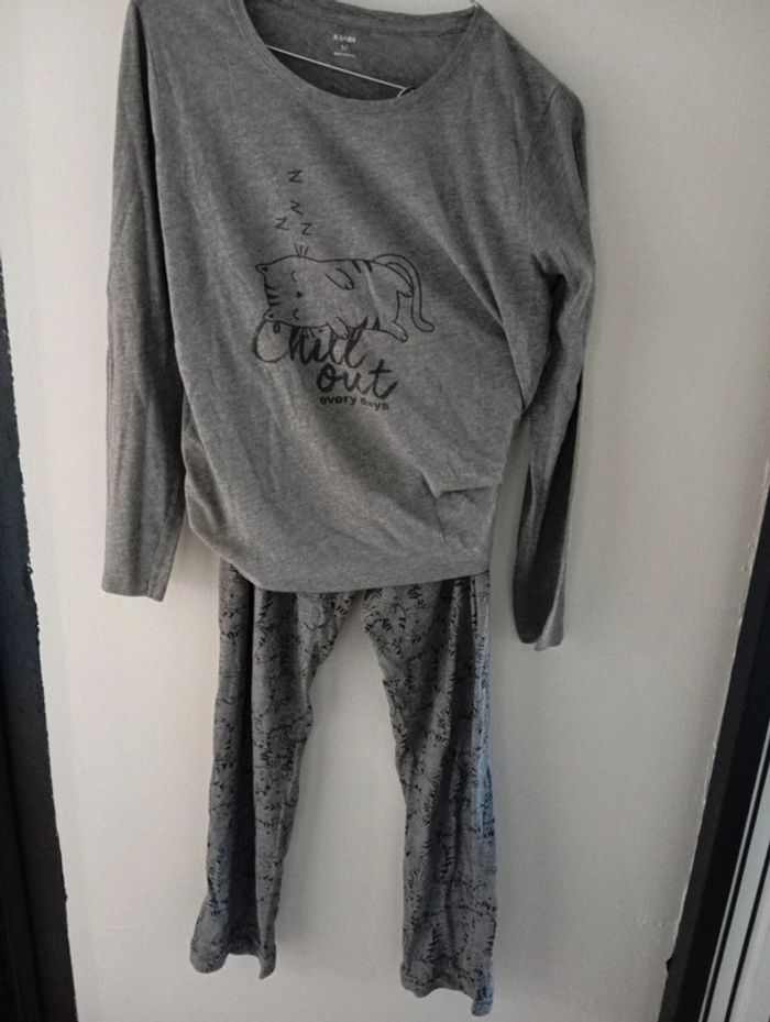 Pyjama chat femme 2 pièces taille M