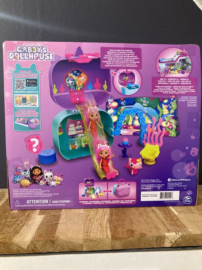 Gabby’s Dollhouse coffret de voyage Paradis des sirènes avec accessoires et personnages neuf sous blister - photo numéro 5