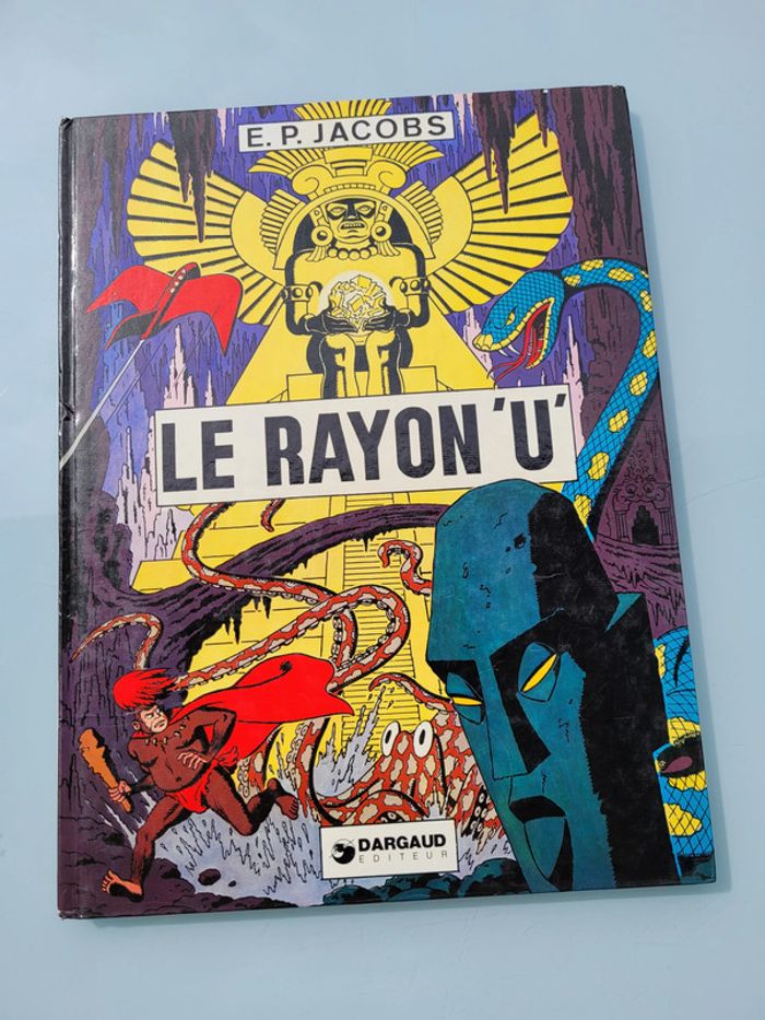 Edition d'octobre 1974, Le Rayon U, E.P. Jacobs, éditeur Dargaud - photo numéro 2