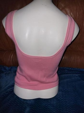 debardeur rose , dos nu t 38