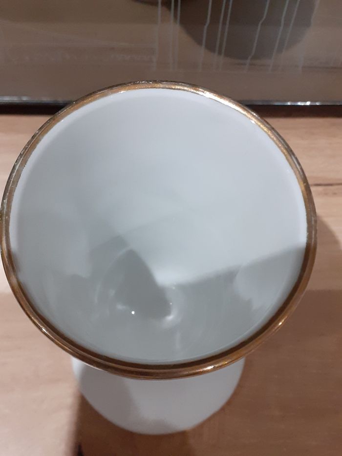 Mazagrand Porcelaine de Limoges décor charette et personnages - photo numéro 3