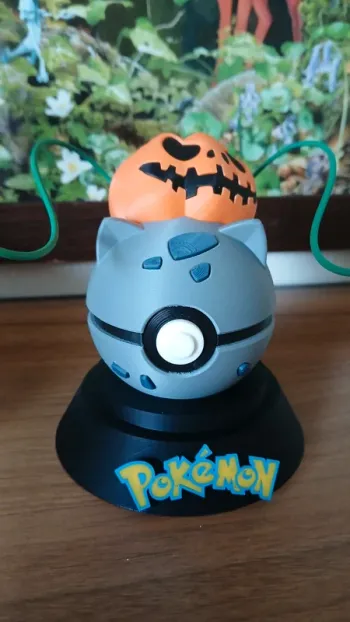 Pokeball Bulbizarre Halloween
