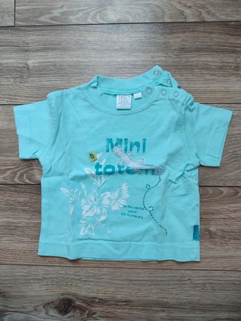 Tee shirt bébé 3 mois . Cadet Rousselle