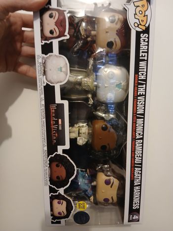 Funko pop marvel pack de 4 pop