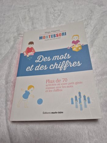 Livre activités montessori pour 3 ans et +