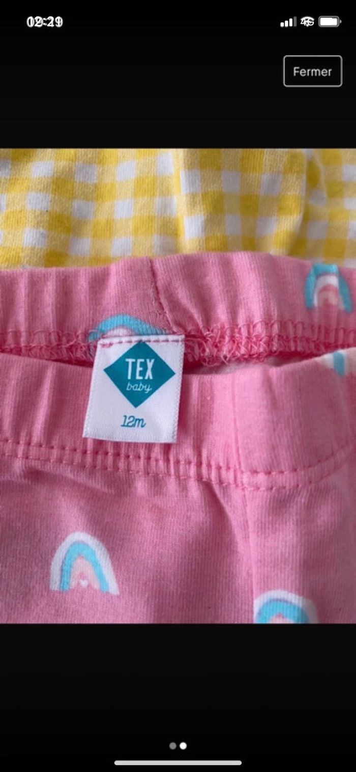 Lot de 3 shorts 12 mois - photo numéro 2
