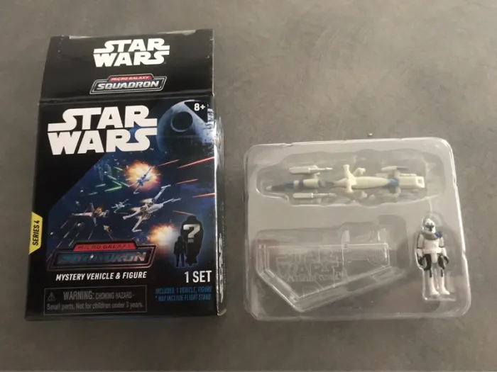 Figurine capitaine rex galaxy squadron série 4 star wars