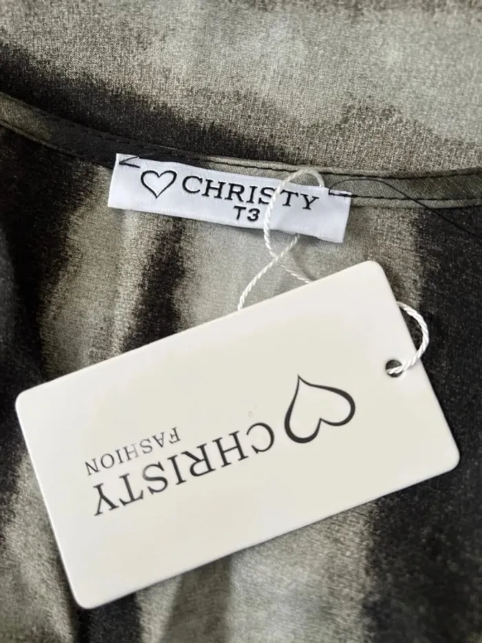 SOLDE Robe longue Christy (spécialiste grande taille) - taille 3, taille 46 - neuf - photo numéro 6