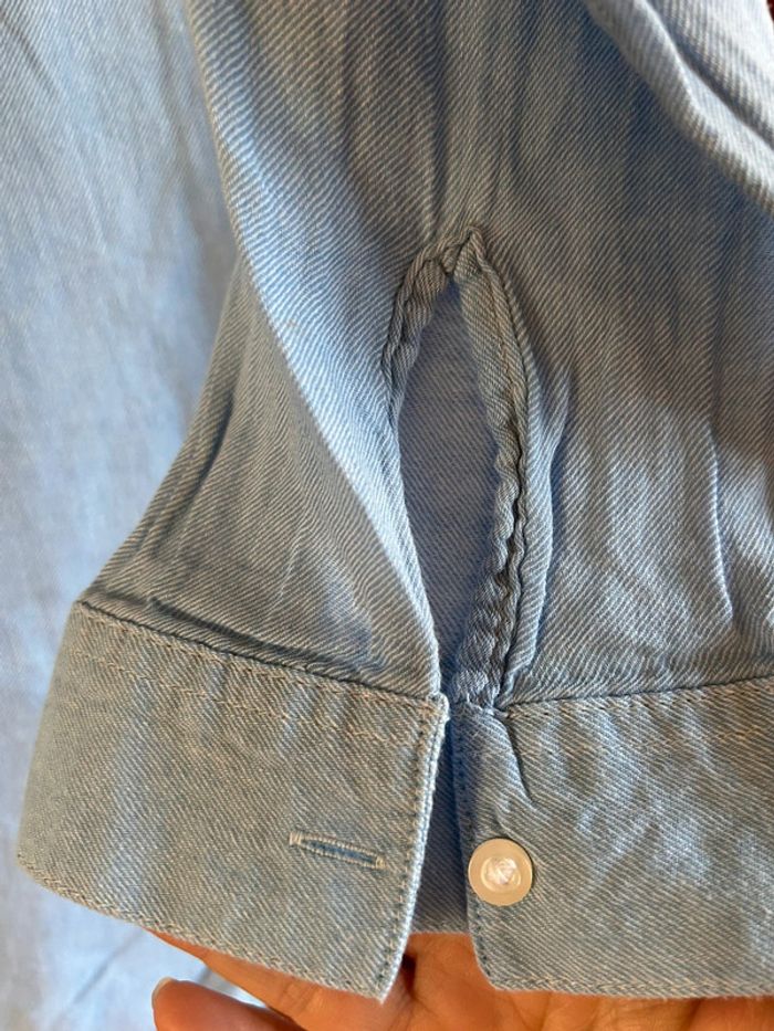 Longue chemise bleu clair 46 - photo numéro 3