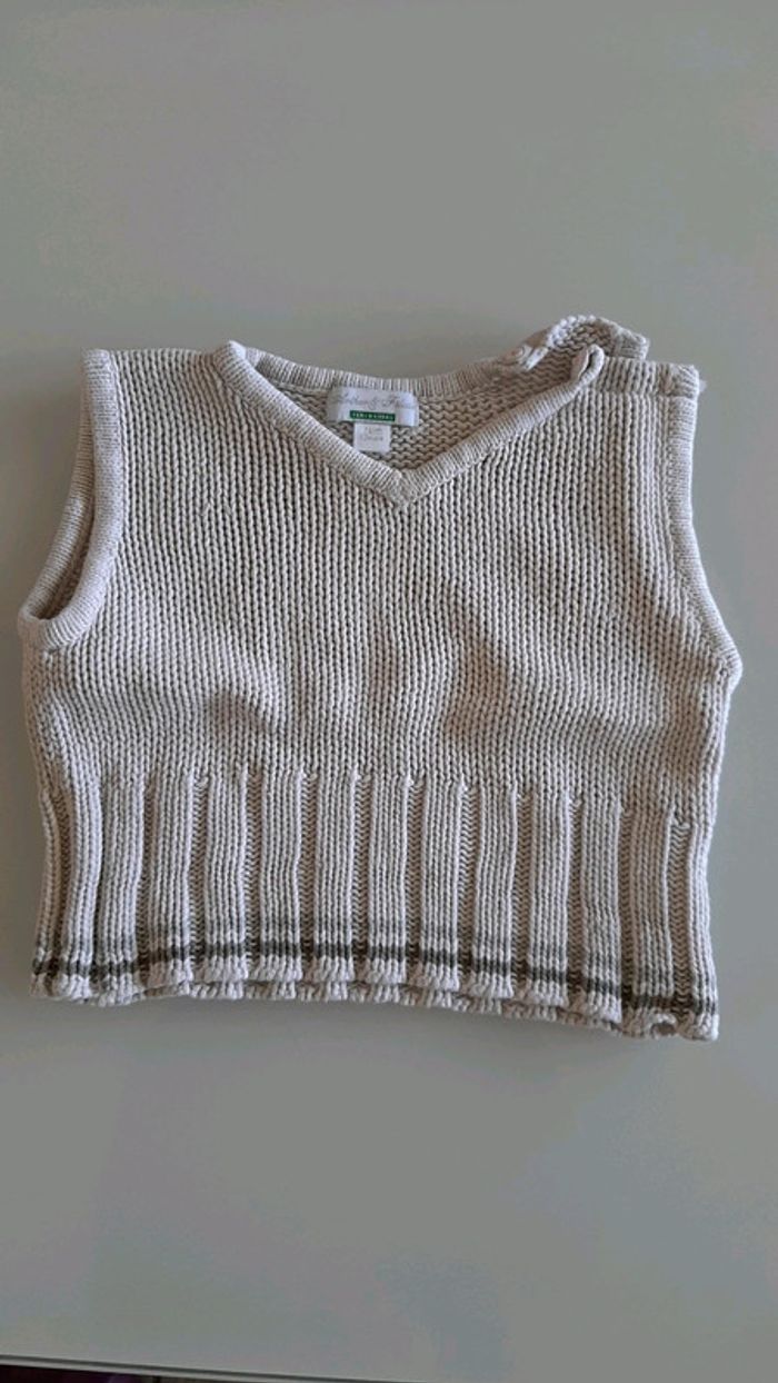 Gilet sans manche bébé