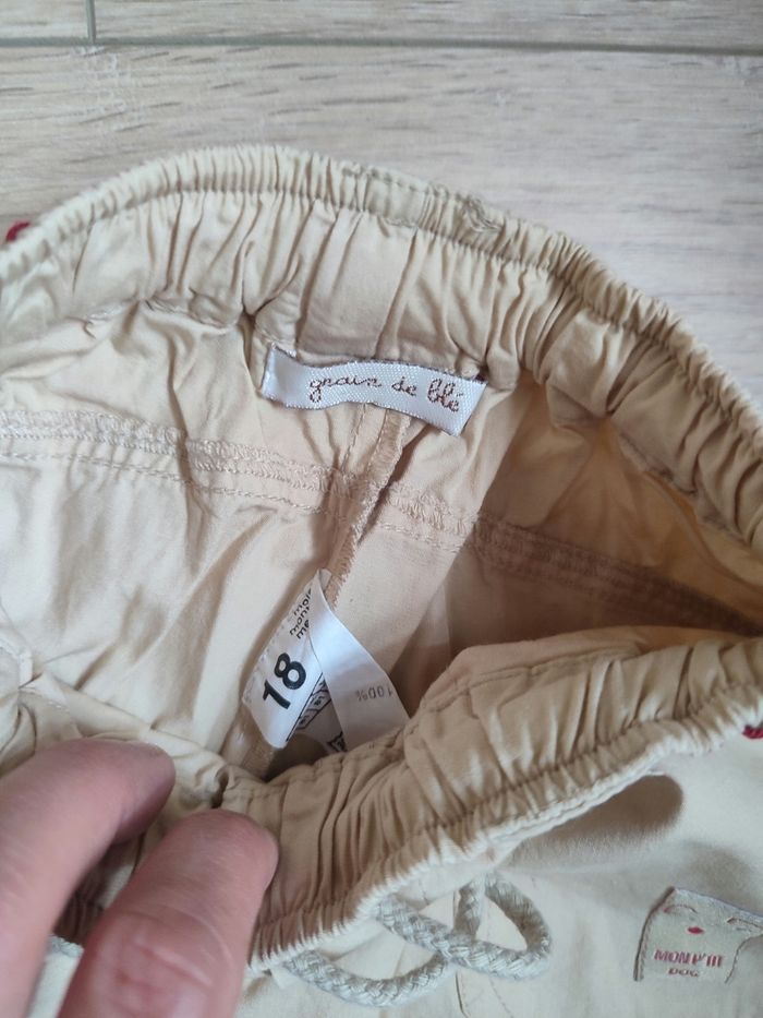 Short beige 18 mois - photo numéro 2
