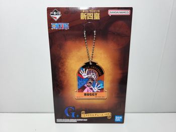 One piece Ichiban Kuji G Porte Clé / Key Ring New Four Emperors Buggy