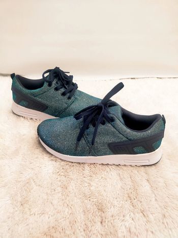 Baskets, sneakers a paillettes Angela Thompson taille 39
