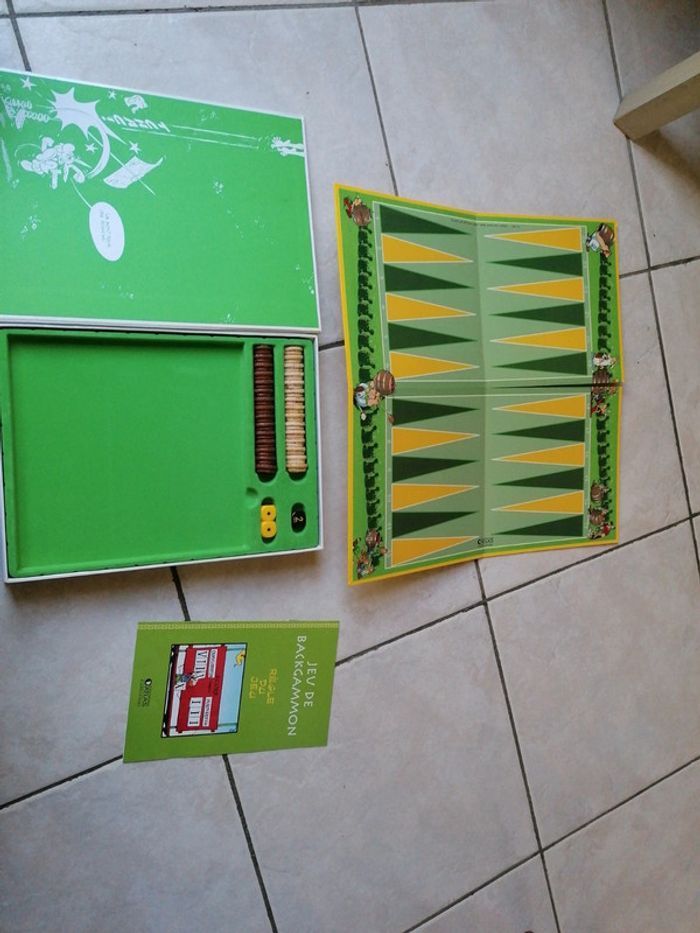 jeu de backgammon asterix chez les bretons - photo numéro 5