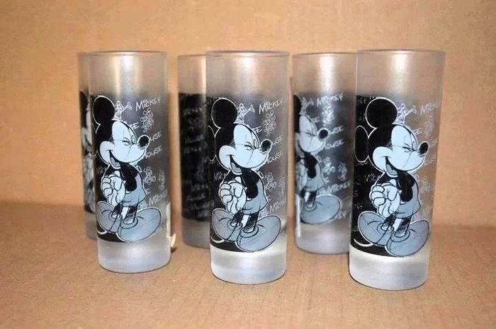 6 Verres Shooter Disneyland Paris