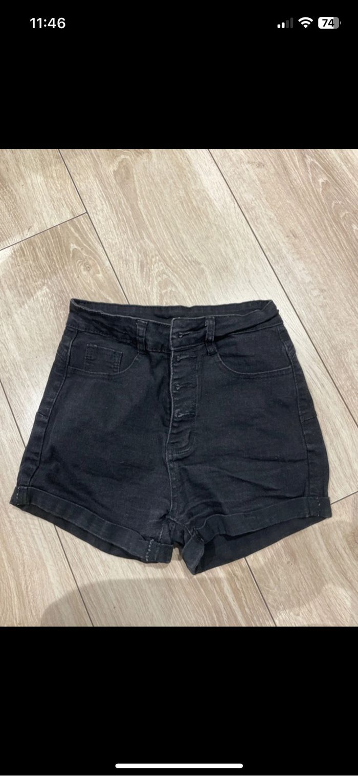 Short en jean