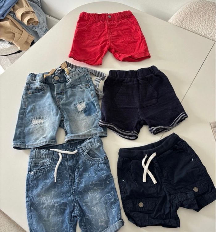 Lot de short garçons 12 mois - photo numéro 2