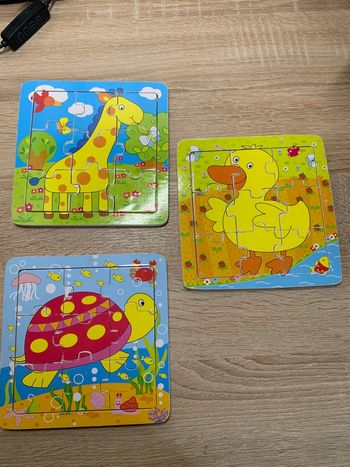 Lot de 6 puzzle 9piece