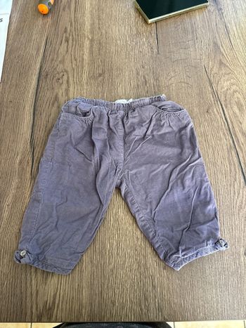Pantalon velours côtelé