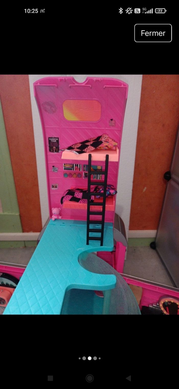 Campings car et 3 grande poupées lol - photo numéro 5