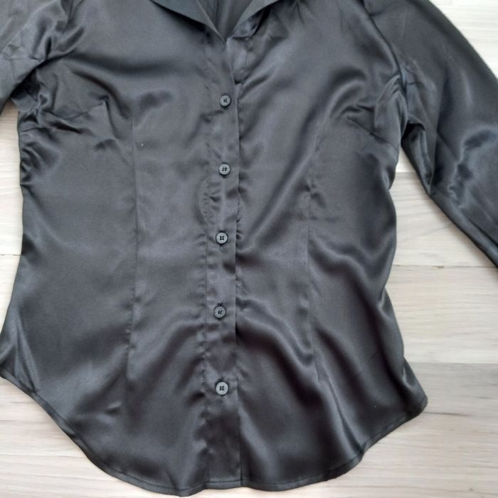 Chemise femme noire Jennyfer taille 38 - photo numéro 3