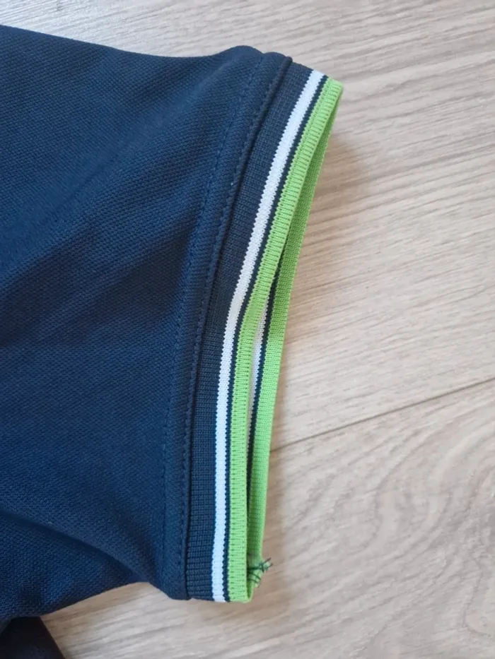 Polo Sergio Tacchini bleu marine taille L - photo numéro 4