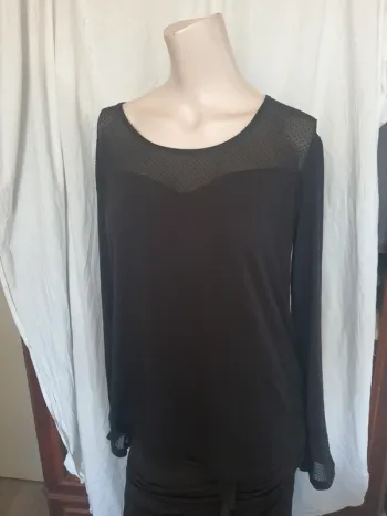 Tshirt ML plumetis 46