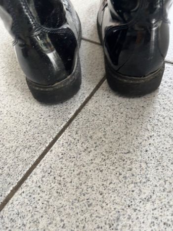 Bottine noire pailletée