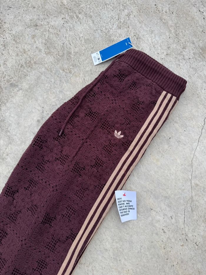 Pantalon en maille crochetée Adidas X Asos